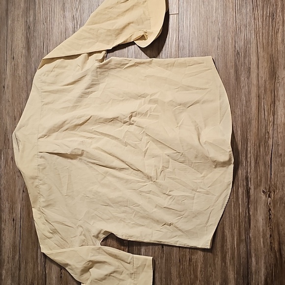 Mens Duck Head Tan Wrinkle Resistant Fishing Shirt XL 17/17.5 - Picture 4 of 4